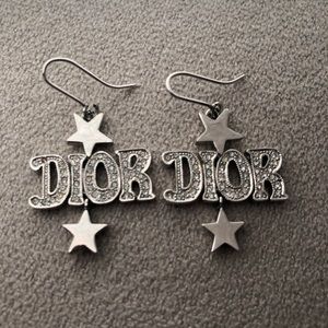 Dior Vintage Earrings 2006 silver